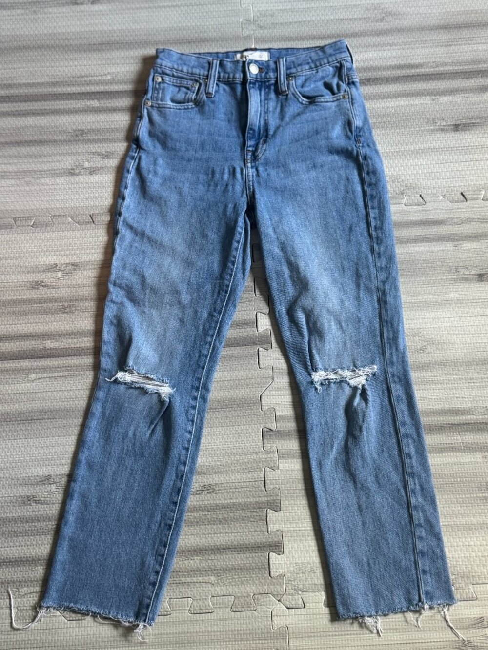 Madewell Women's The High-Rise Slim Boy Jeans